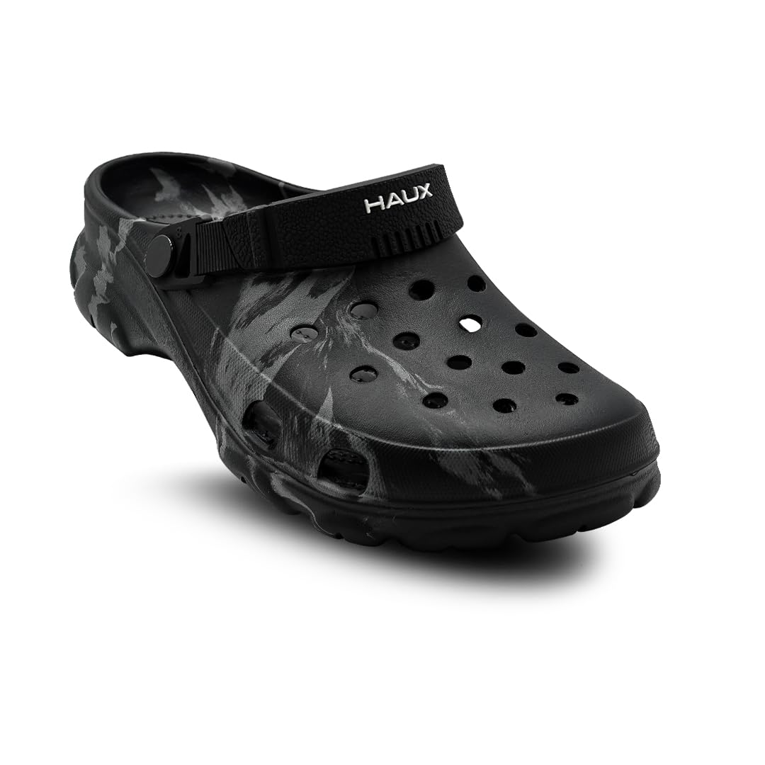haux Casual Clogs for Men | Soft & Comfortable EVA Slip-Ons | Lightweight Slippers & Everyday Wear Comfort Clogs for Men-picture-21