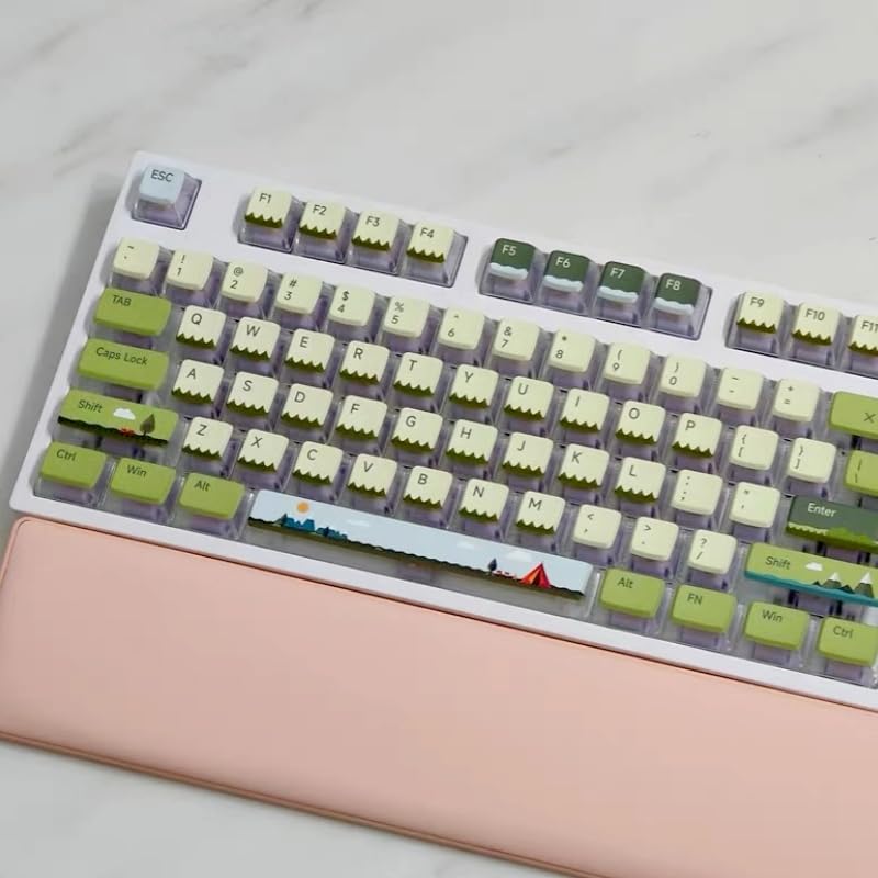 AKKO MOD007V1 メカニカルキーボード　PBTキーキャップセット付き Amazon.co.jp: ZMX Akko カスタム PBT キーキャップセット ASA