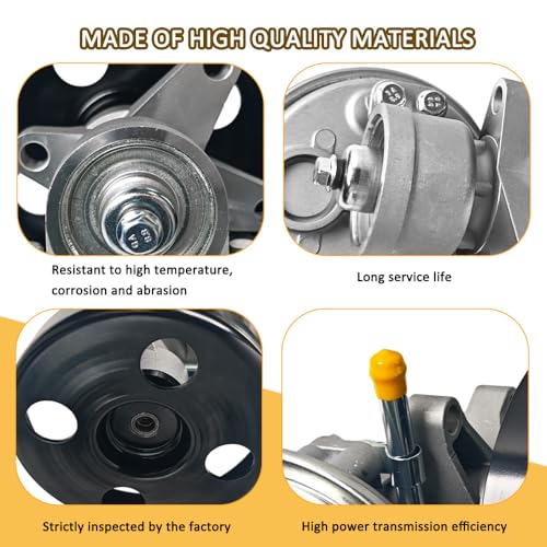 Bomba de vacío 904-862 compatible con Isuzu NPR y NPR-HD (1995-2020), reemplazo directo para motores L96, LQ4, LY6, L31 y L05 miniatura 4