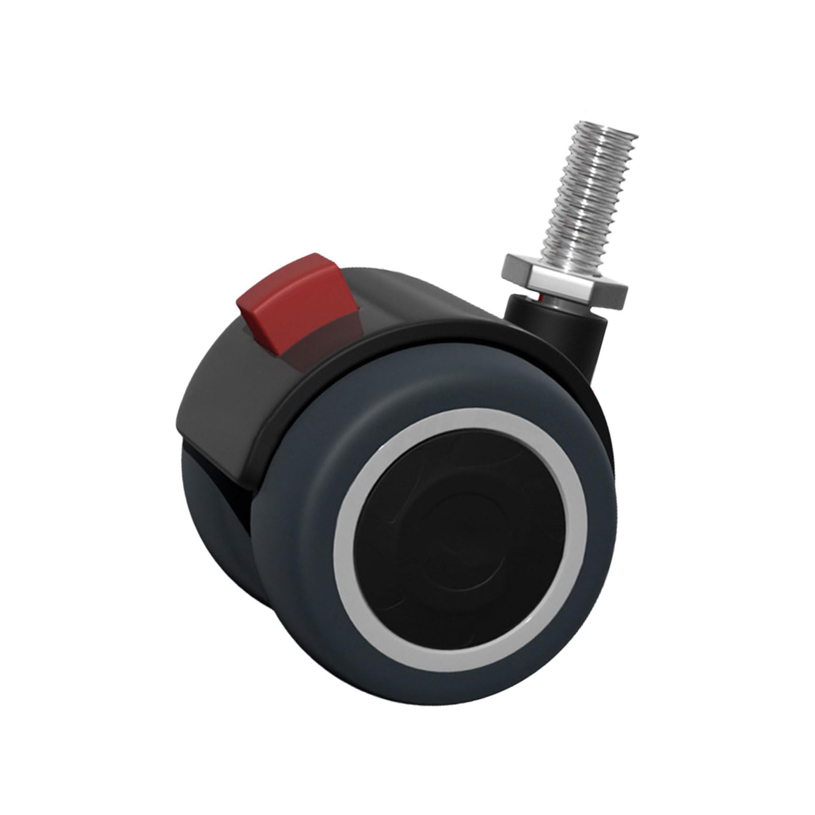Chair Casters Smooth Movement Wheel Heavy Duty Load Capacity Simple Installation for Most Homes Chairs Heavy Duty Chair Wheel