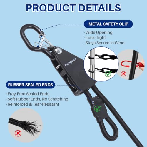 Retractable Portable Travel Clothesline Camping Laundry Line with 12 Clips - image 3