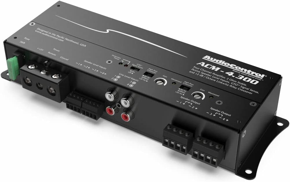 AudioControl ACM-4.300 4-Channel Micro Amplifier