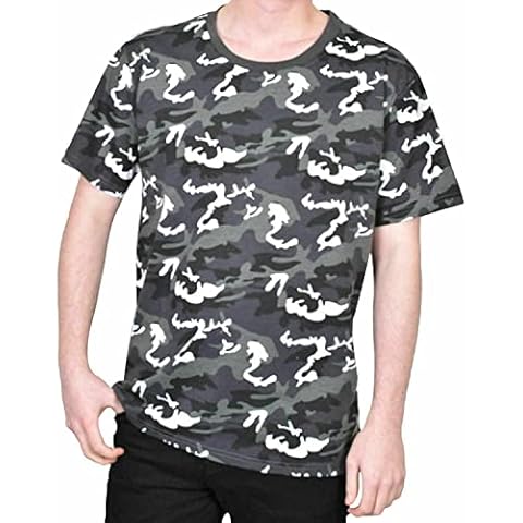 True Face Boys Charcoal Camo T-Shirt Cover