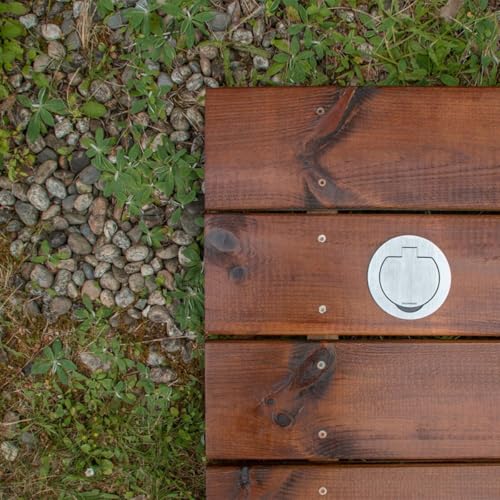 Prise ronde 2 port + aluminium IP55 Thomson - vue 8