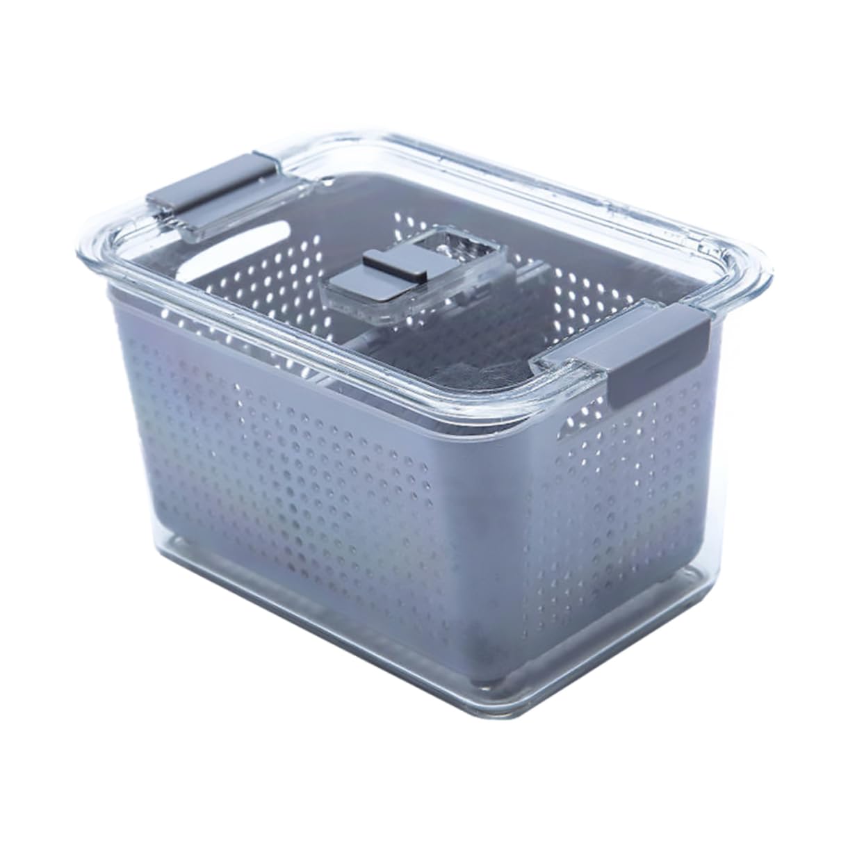 SUPVOX Box Refrigerator Crisper Chillpod Crisper Tray Food Storage Container Refrigerator Organizer Fridge Containers for Fruit Food Container Kitchen Refrigerator Storage Container Seal