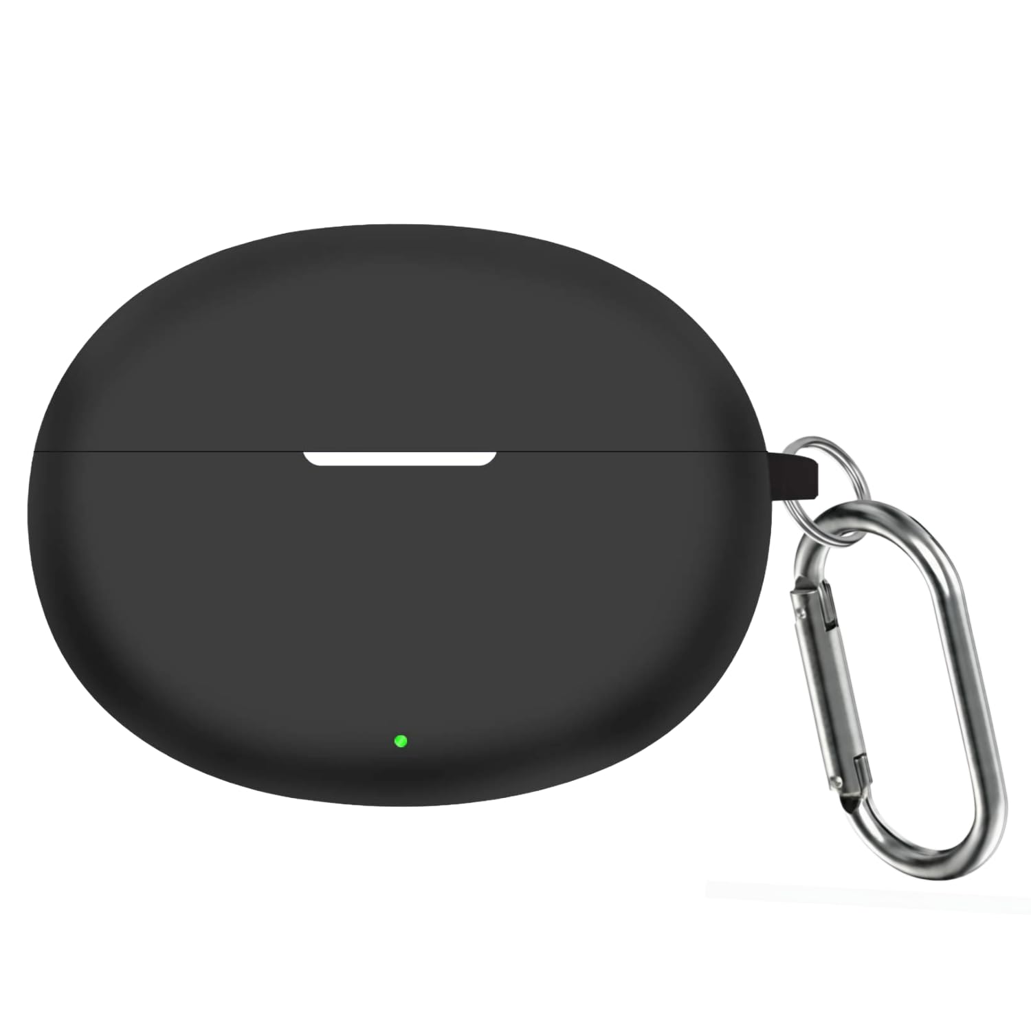 Reiox Soft Silicone Protective Case Cover Compatible with Oppo Enco Air 5 (Black)-image-15