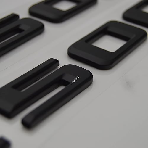 Miniatura 3 de 2 placas de identificación de emblema PartsTo 2500 HD 2500HD para Chevrolet Chevy Silverado 2020 a 2025