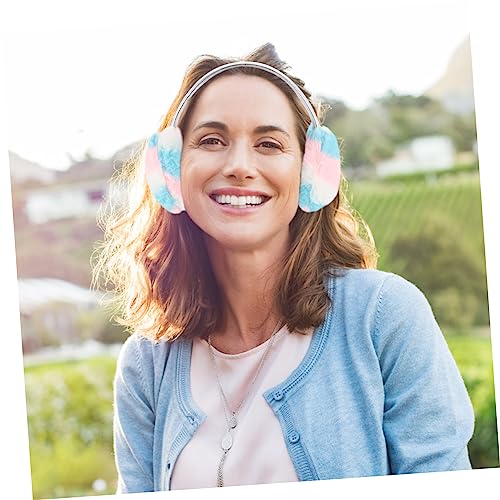 Homoyoyo Color Earmuffs Ear Warmers Ear Muffs Winter Warming Soft Ear Covers Adults Furry Protector Sleep Ear3