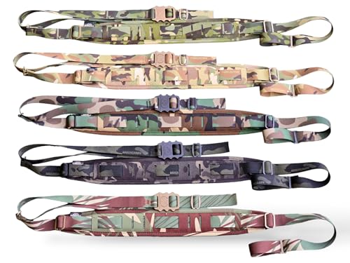 Mars – 2 Point Padded Sling [ Mark II ] (Tiger Stripe (Vietnam War), Coyote Tan Hardware)