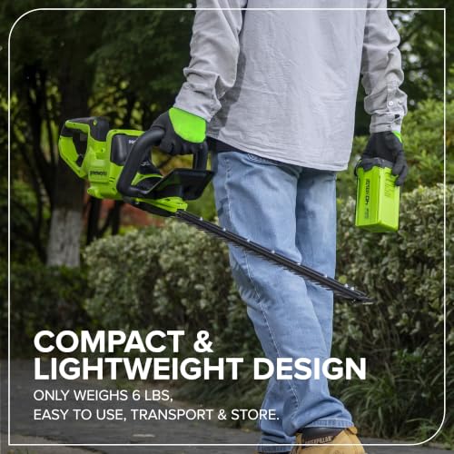 Image of Greenworks 40V 26' Brushless (1.1' Cutting Capacity /Debris Collector / 180 Rotating Handle), Battery and Charger Not Included