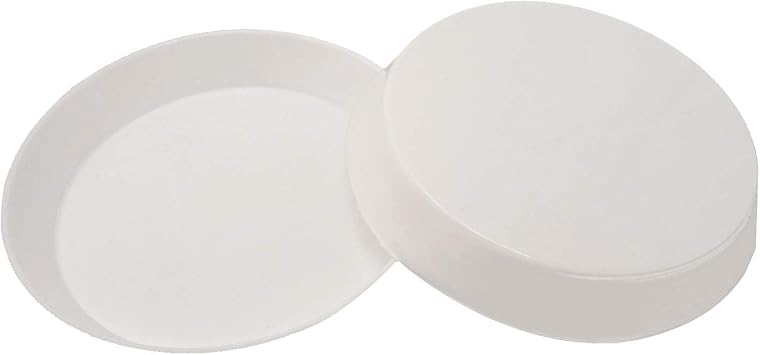 Honbay 30PCS Plastic White Bead Sorting Tray for Jewelry Making Round