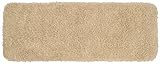 Garland Rug Jazz Runner Shaggy Washable Nylon Rug, 22-Inch by 60-Inch, Linen