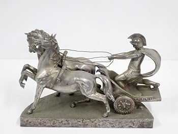 アンティーク 　ローマ戦車　チャリオット　置物 アンティーク ローマ戦車 チャリオット 置物