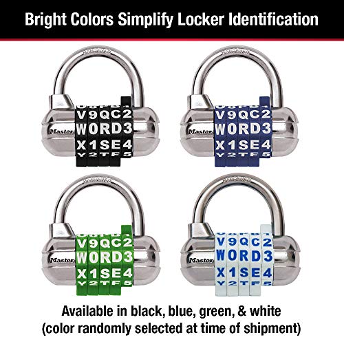 Master-Lock-1534D-Locker-Lock-Set-Your-Own-Word-Combination-Padlock-1-Pack-Assorted-colors