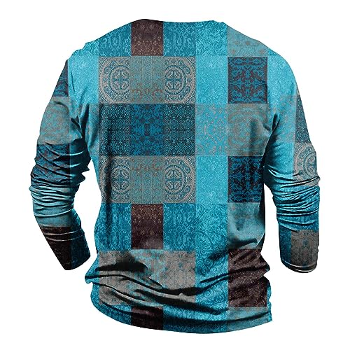 Men's 2023 Autumn Designer Vintage Blouse Tops Casual T Shirt Graphic Abstract Long Sleeve Print Fashion Shirts4