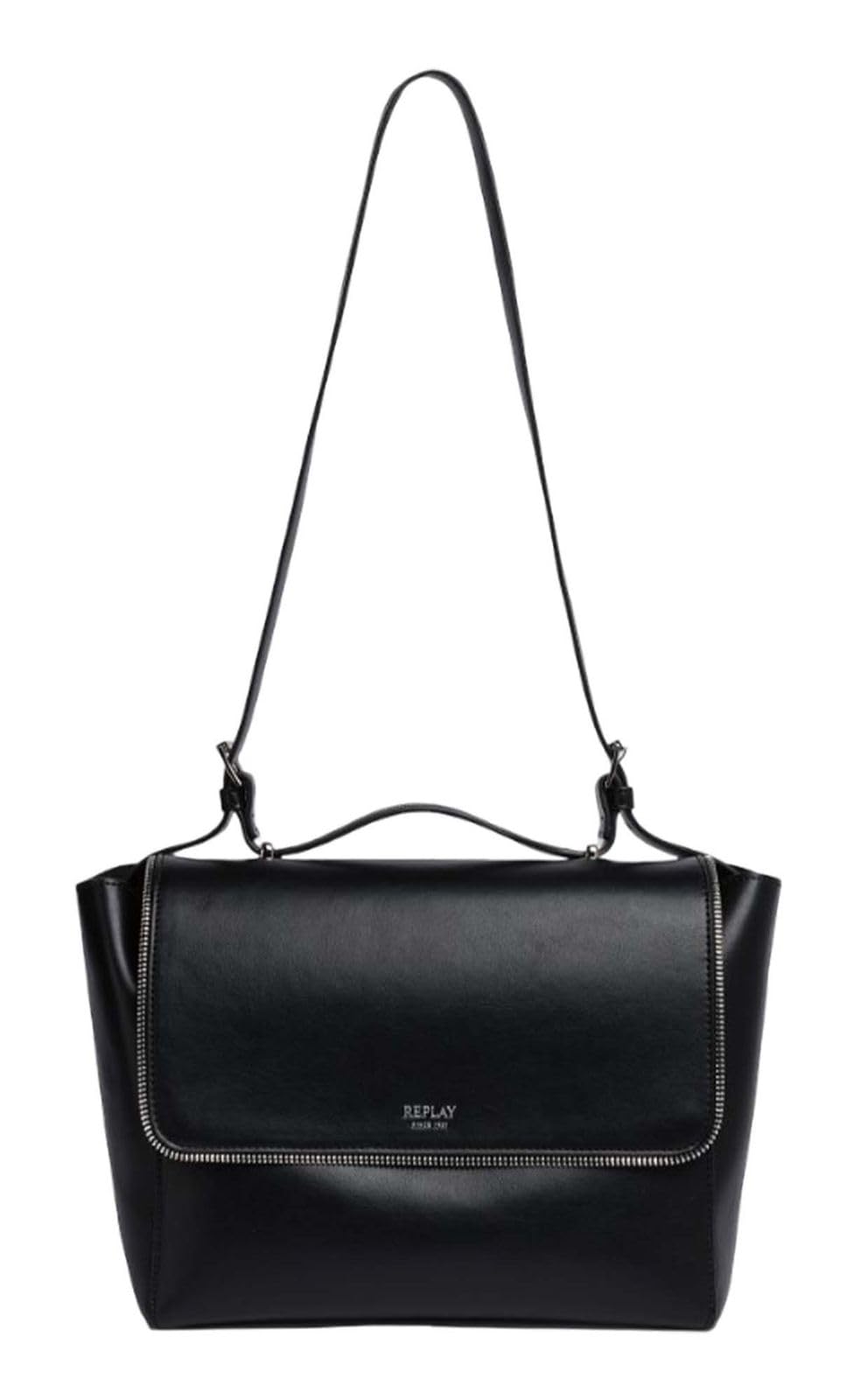 Replay Women Fw3787 Shoulder Bag, 0098 Black, Einheitsgröße