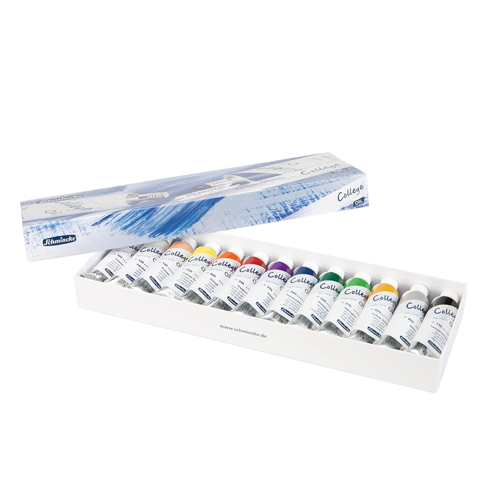 Schmincke - College® Oil, Set Di Colori Ad Olio 10 Tubetti Da 35 Ml, 85 706 097, Colori Ad Olio - View #7