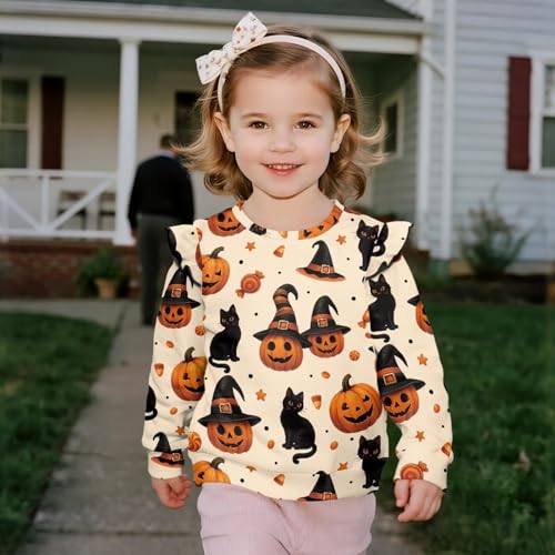 Toddler Christmas Outfit Cute Shirts for Girls Xmas Sweatshirts for Toddler Girls Long Sleeve Shirts Tops3