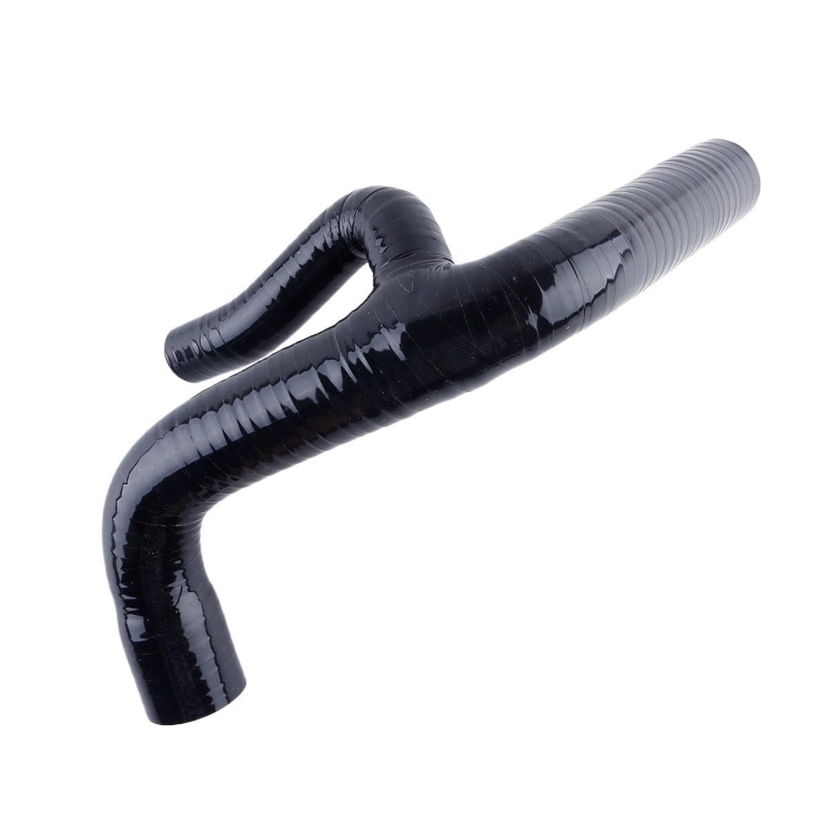Manguera de silicona Kit de manguito de refrigeración de radiador de silicona for motocicleta, piezas de repuesto de tubo superior e inferior, 3 capas, 2005 FZ6 FZ 6, 6 uds. Accesorios para motos(Noir