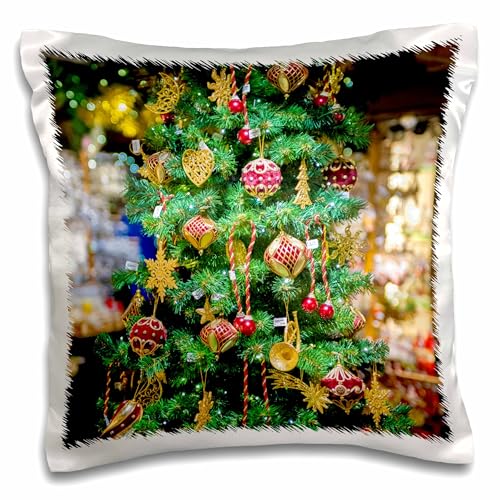 3dRose Germany, Rothenberg, Kathe Wohlfahrt, Christmas-Eu10 Jen0271-Jim Engel Brecht-Pillow Case, 16 by 16" (pc_137109_1)