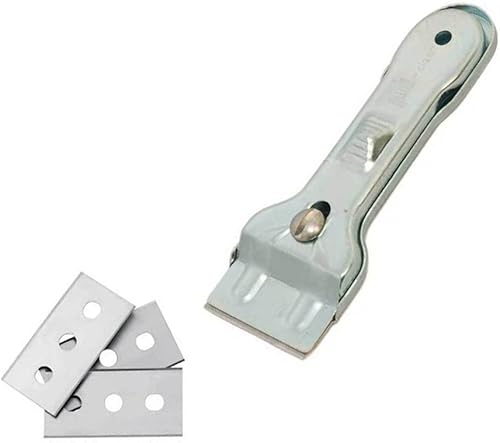 1 raspador de vidrio adecuado para placas de cocción de vidrio y cerámica de inducción y 5 accesorios de repuesto, raspador de cerámica, limpiador disponible en Yaxa Peru