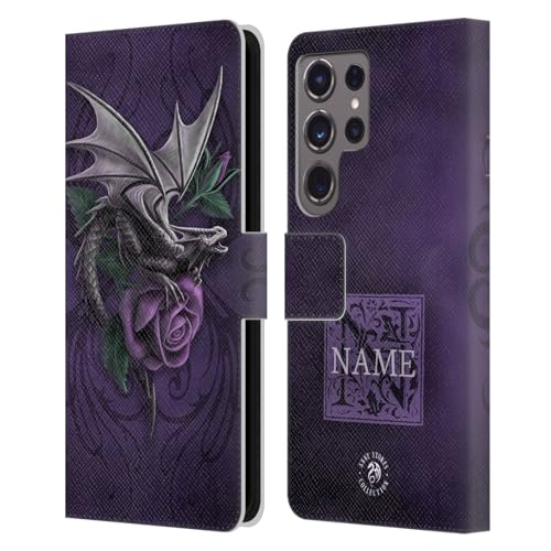 Coque en cuir Anne Stokes pour Samsung Galaxy S24 Ultra customisée