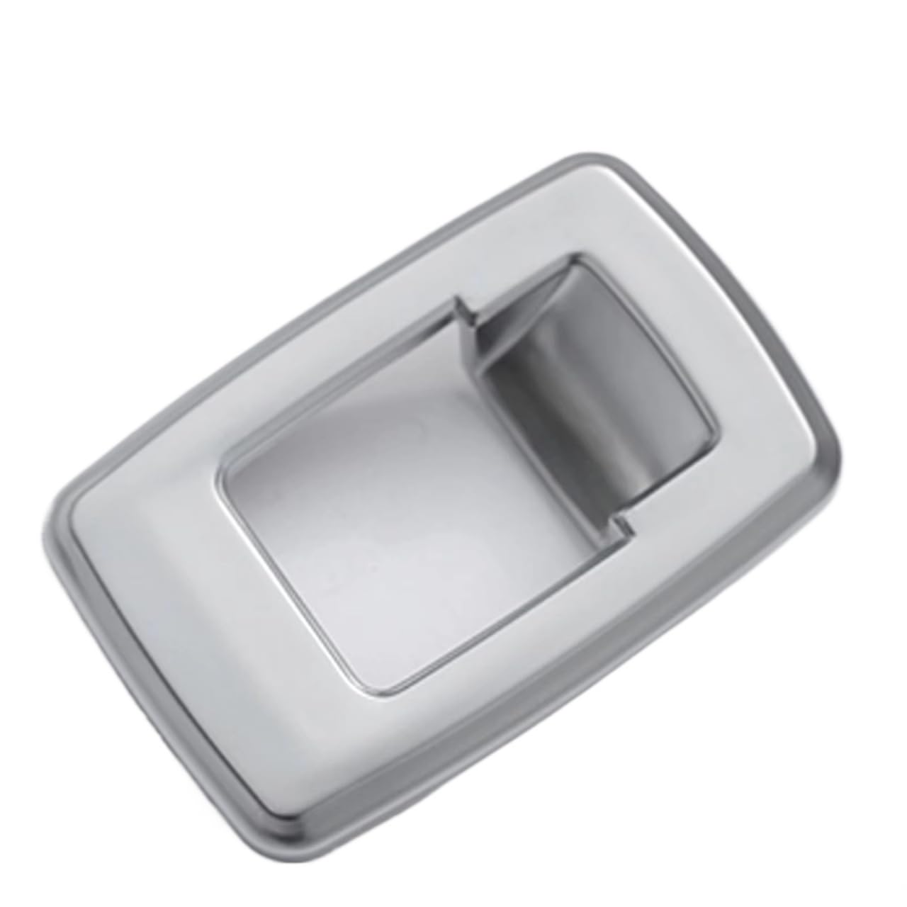 Car Interior Moulding Trim for BMW IX1 X1 X2 F47 F48 U10 U11 Car Tailgate Switch Frame Button Cover Sticker Interior Accessories(Silver)