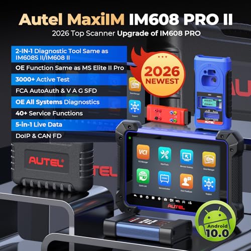 Autel MaxiIM IM608 PRO 2 Scanner, 2026 Same as M608 II /IM608 II PRO /IM608S II, Advanced as Elite II Pro, 40+ Service, 3000+ Active Test, OE Full Diagnostic, CAN FD& DOIP Up of IM608 PRO/IM508S - Image 3