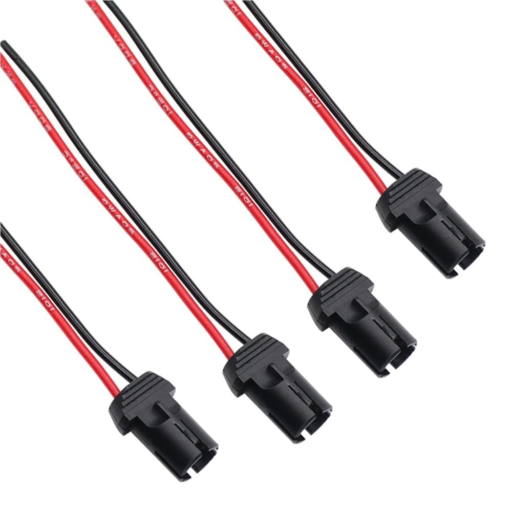 presa cablaggio auto Supporto Per Presa Lampadina | T10 W5W 194 168 Adattatore Connettore Cavo DC 12V Lampadine Cablaggio Ricambi Auto Di Ricambio(4pcs)