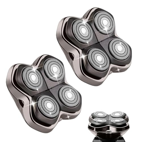 Ersatzklingen für Rasierer kompatibel mit Skull Pitbull Gold PRO für Pro 4 Rasierer Pitbull Platinum (2PACK)