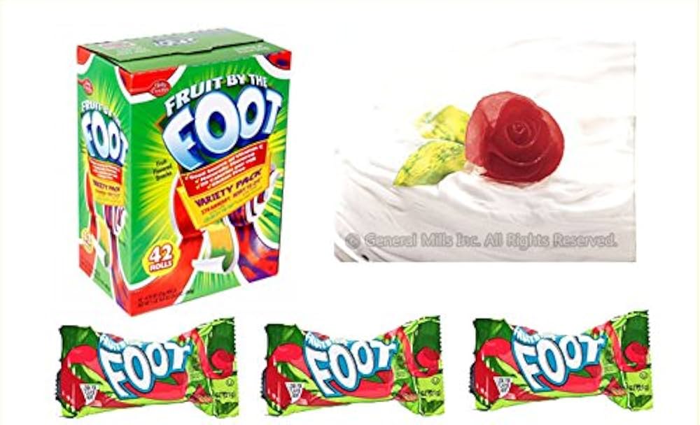 Amazon.co.jp: BettyCrocker フルーツ・バイ・ザ・フット チューイング