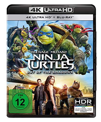 Teenage Mutant Ninja Turtles - Out of the Shadows (4K Ultra-HD) (+ BR) [Blu-ray]