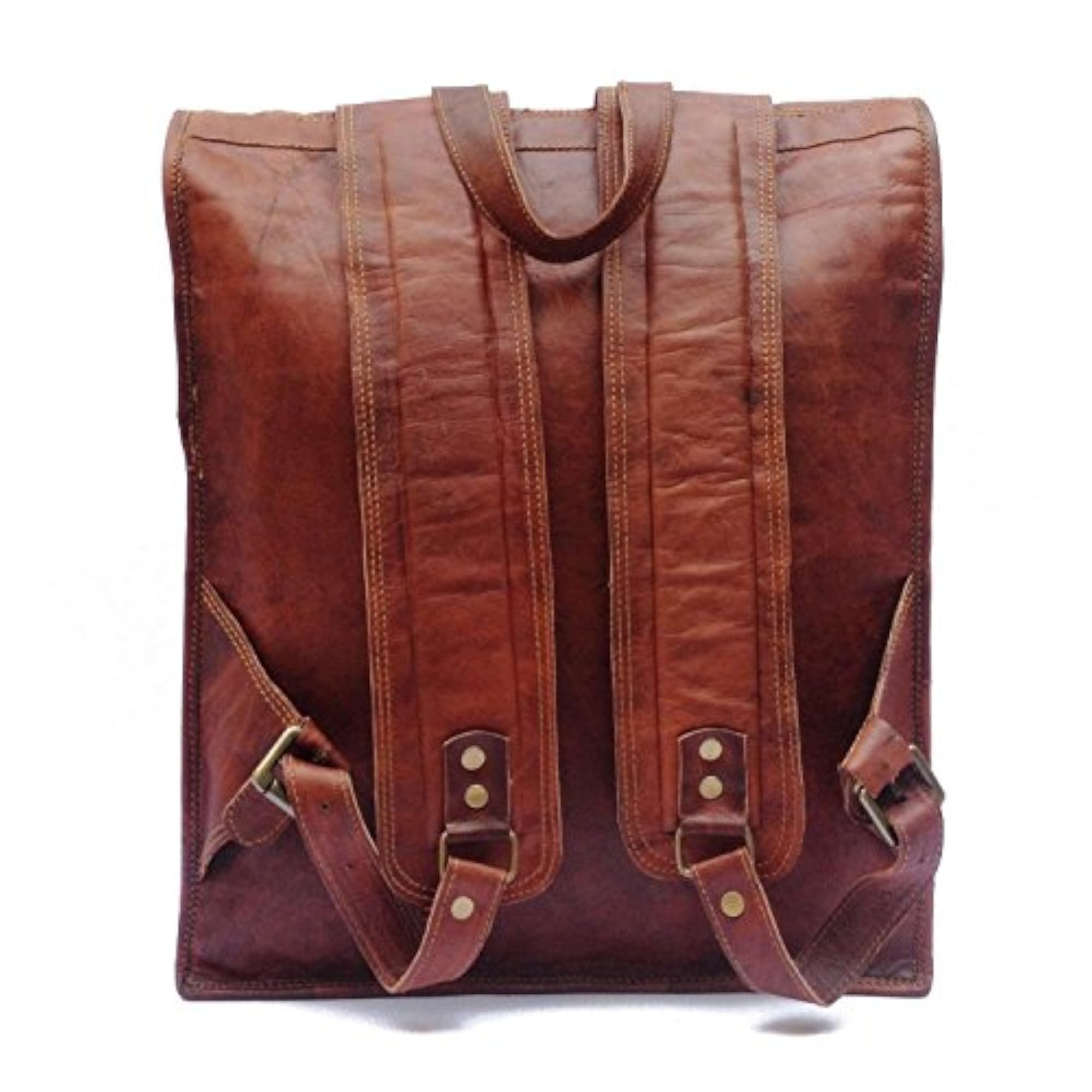 Leather Ruskpack Satchel/Messenger/Backpack