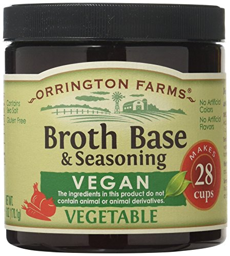 Orrington Farms Vegan Vegetable Broth Base & Seasoning, 6 Ounce