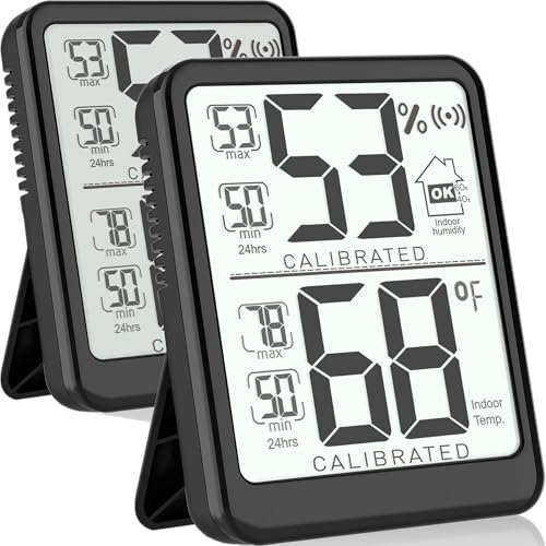 Antonki 2-Pack Room Thermometer