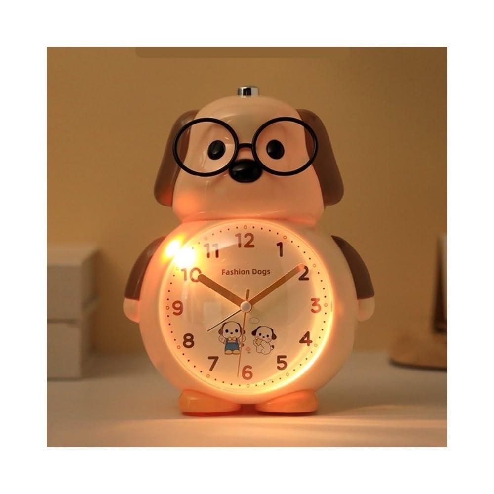 Reloj, Despertador Estudiante Especial Despertador Artefacto Niños Niñas Reloj De Dibujos Animados Reloj Inteligente,Despertador(Pink)