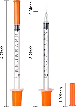 Disposable Syringe, Individual Wrapped, 30PACK