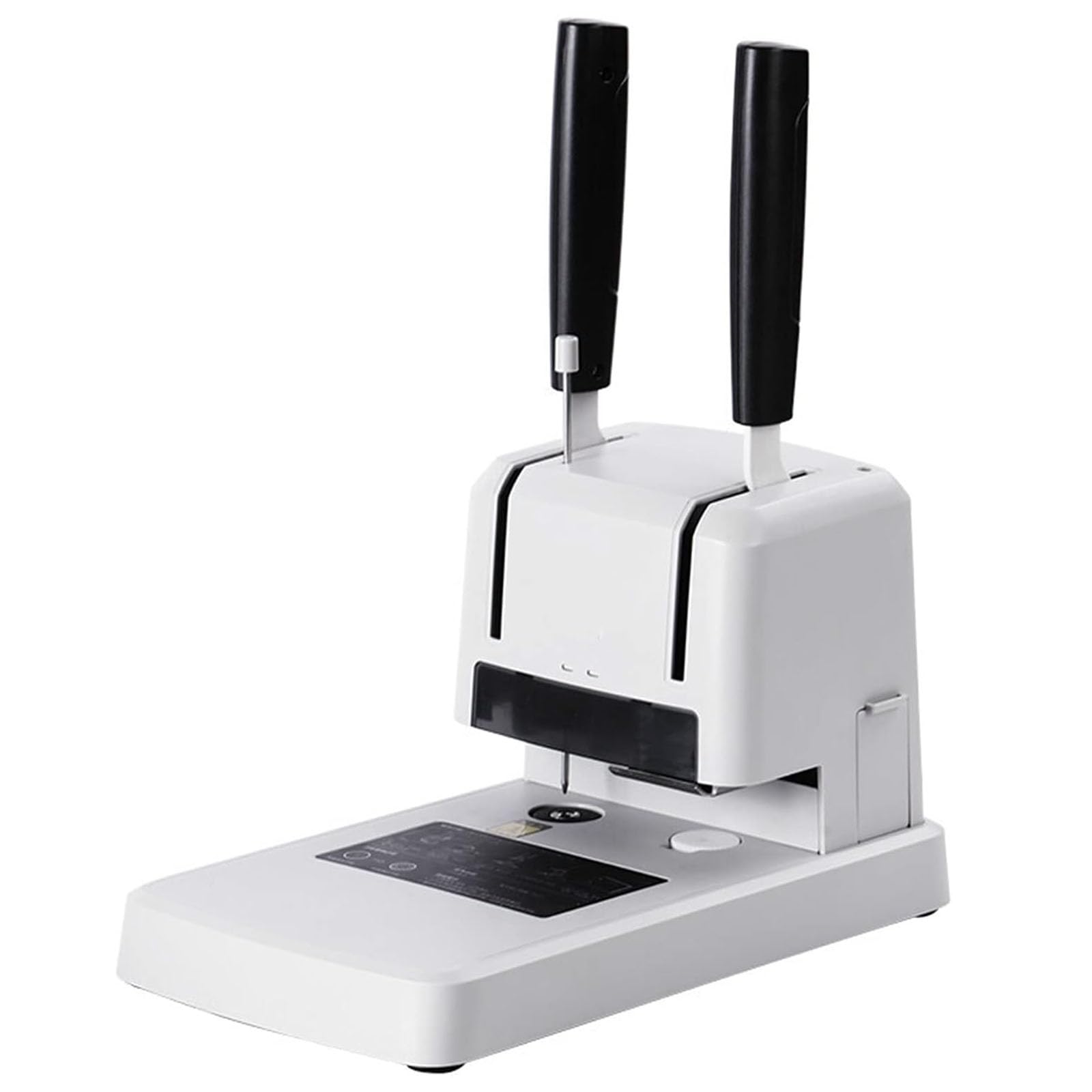 LTzygmion Hot Melt Binding Machine, Document Binding Machine with 110-Riveting Tube, 30mm Binding Thickness, Drilling Diameter 5.2mm, for Accounting, Office, Presentations