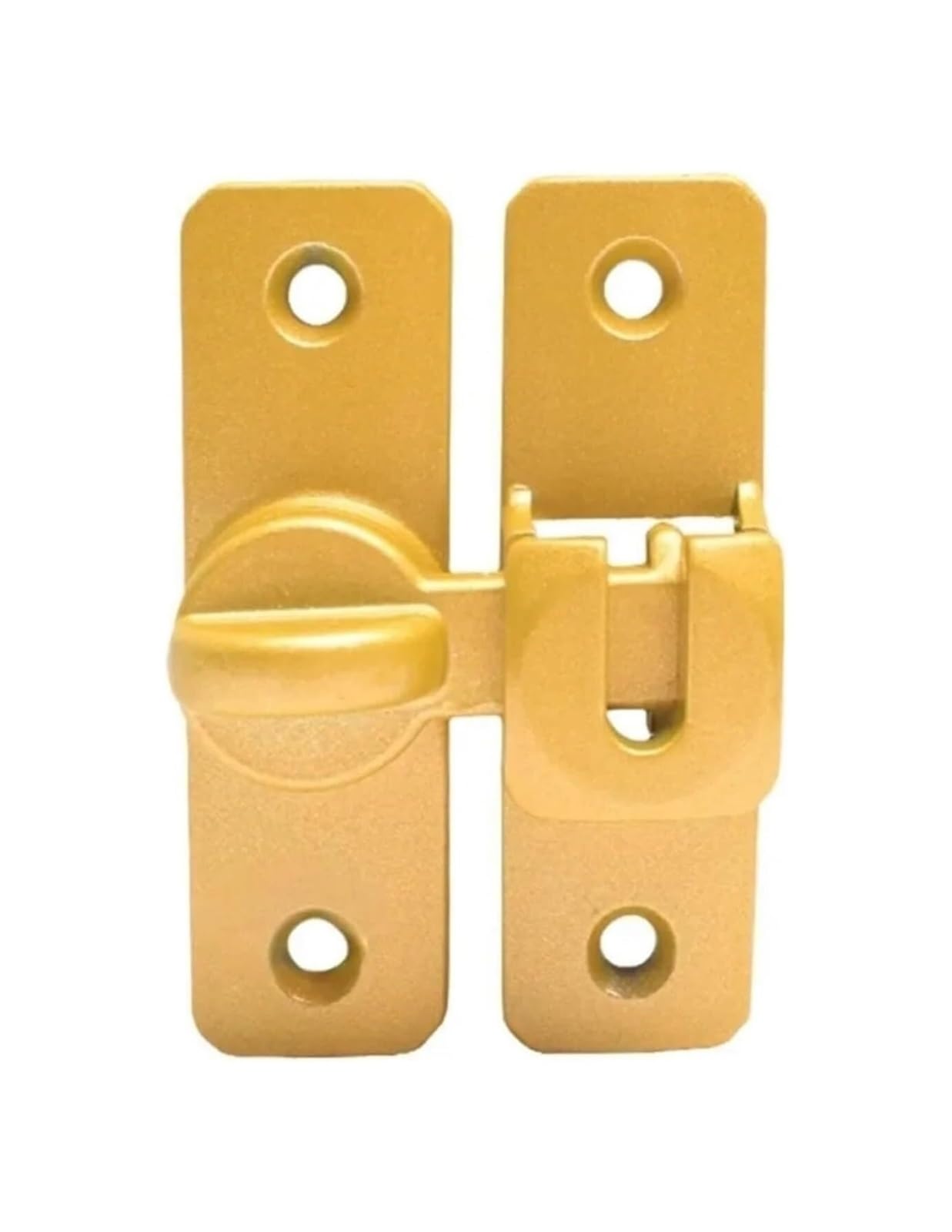 CYJAZNHH Zinc Alloy Slide Flip Latch Lock Security Bolt for Cabinet Bath
