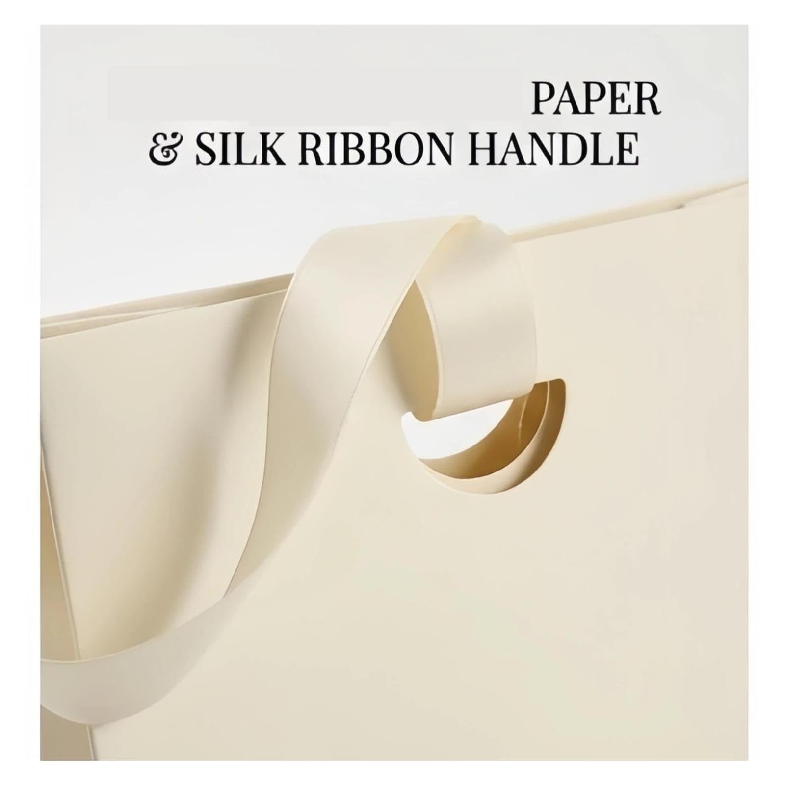 Papierhandtaschen-Schmucktaschen mit Griffen