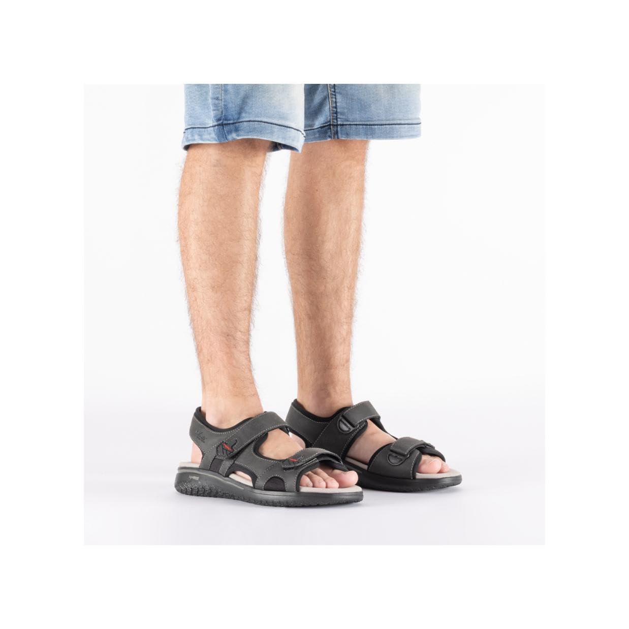 Sandale Weite G schwarz