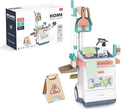 Miniatura 7 de Juego de limpieza con aspiradora para niñas y niños +3 años por VALESSATI