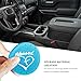 Lyxheth 2PCS Car Cup Holder Coaster, Cup Holder Insert, 2.75 Inch Anti Slip Shockproof Embedded Drink Mat, Blessed Cross and Heart Christian Auto Drink Cup Mat Car Accessories Fit Cars (Sky Blue)