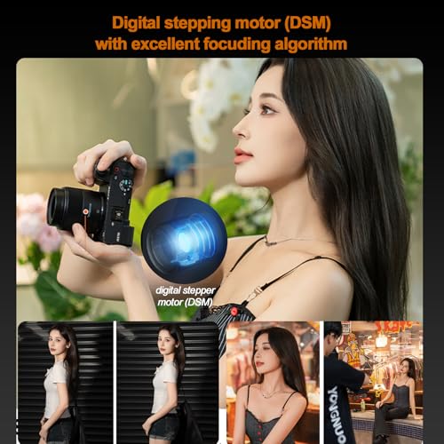Image of YONGNUO AF 35mm F1.8 Auto Focus Lens for Sony E-Mount APS-C