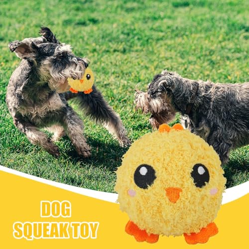 Quietschende Hundebälle - Weiche Kaubälle für kleine mittelgroße Hunde | Tierdesign Sound Toys Welpen, langlebiges Quietschspielzeug für drinnen Spielen im Wohnzimmer, Schlafzimmer, Haustierraum