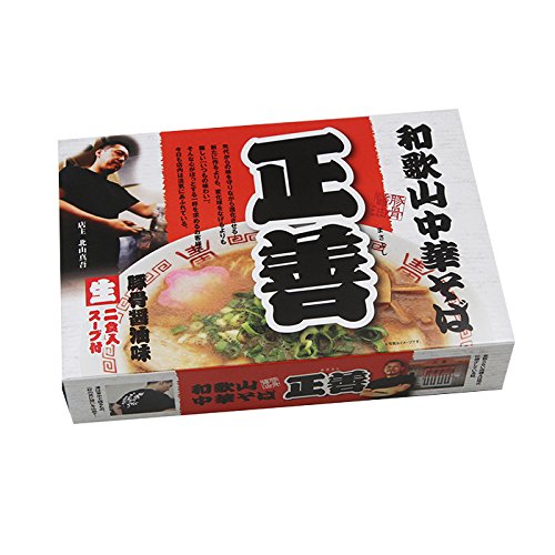 Amazon.co.jp: 和歌山中華そば 正善 和歌山ラーメン 2食入X3個 : 食品