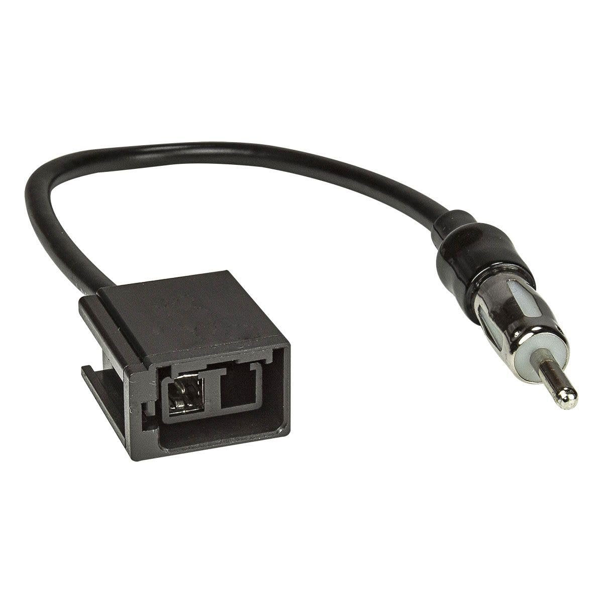 tomzz Audio 2456-007 Conjunto de Panel de Radio Compatible con Volvo S60 S70 C70 V70 Gris Oscuro con Adaptador de Radio ISO GT5 Adaptador de Antena DIN