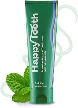 Hydroxyapatite Toothpaste, Whitening, Fluoride Free, Fresh Mint, 4oz
