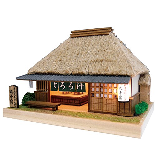 ウッディジョー 東海道五十三次シリーズ 丸子宿 木製模型 ノンスケール 組み立てキット