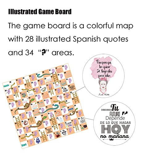Spanish Conversational Snakes&Ladders Juego de Mesa miniatura 2